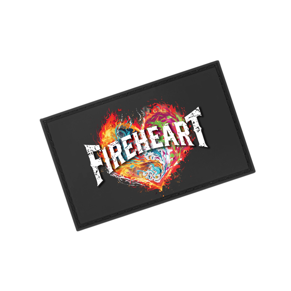 5 Hearts Logo Patch