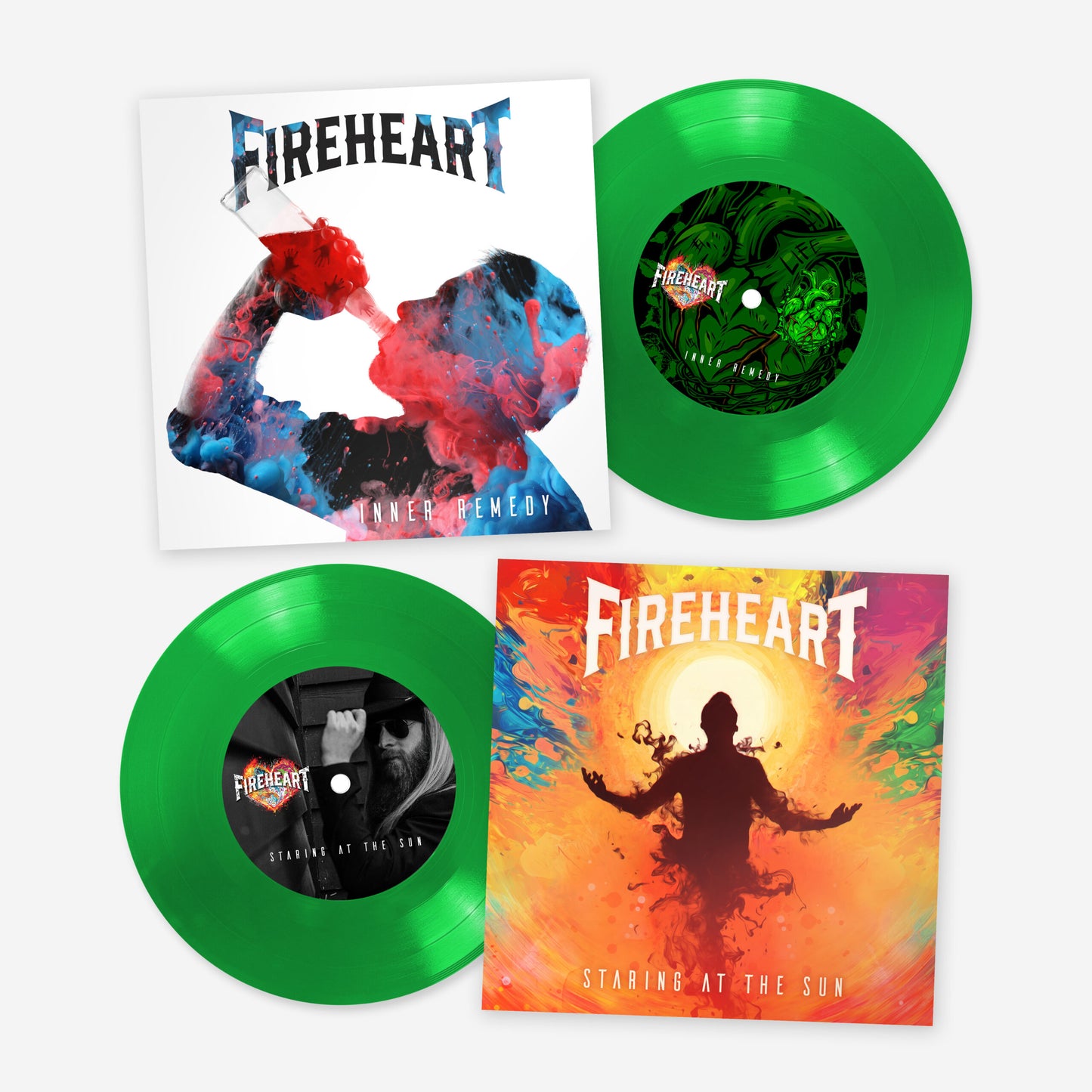Fireheart LIFE Double A Side 7" Vinyl Single - Pre Order image 0