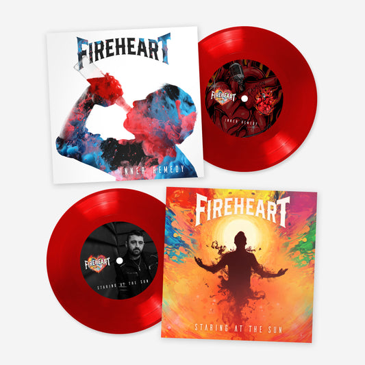 Fireheart PASSION Double A Side 7" Vinyl Single - Pre Order image 0